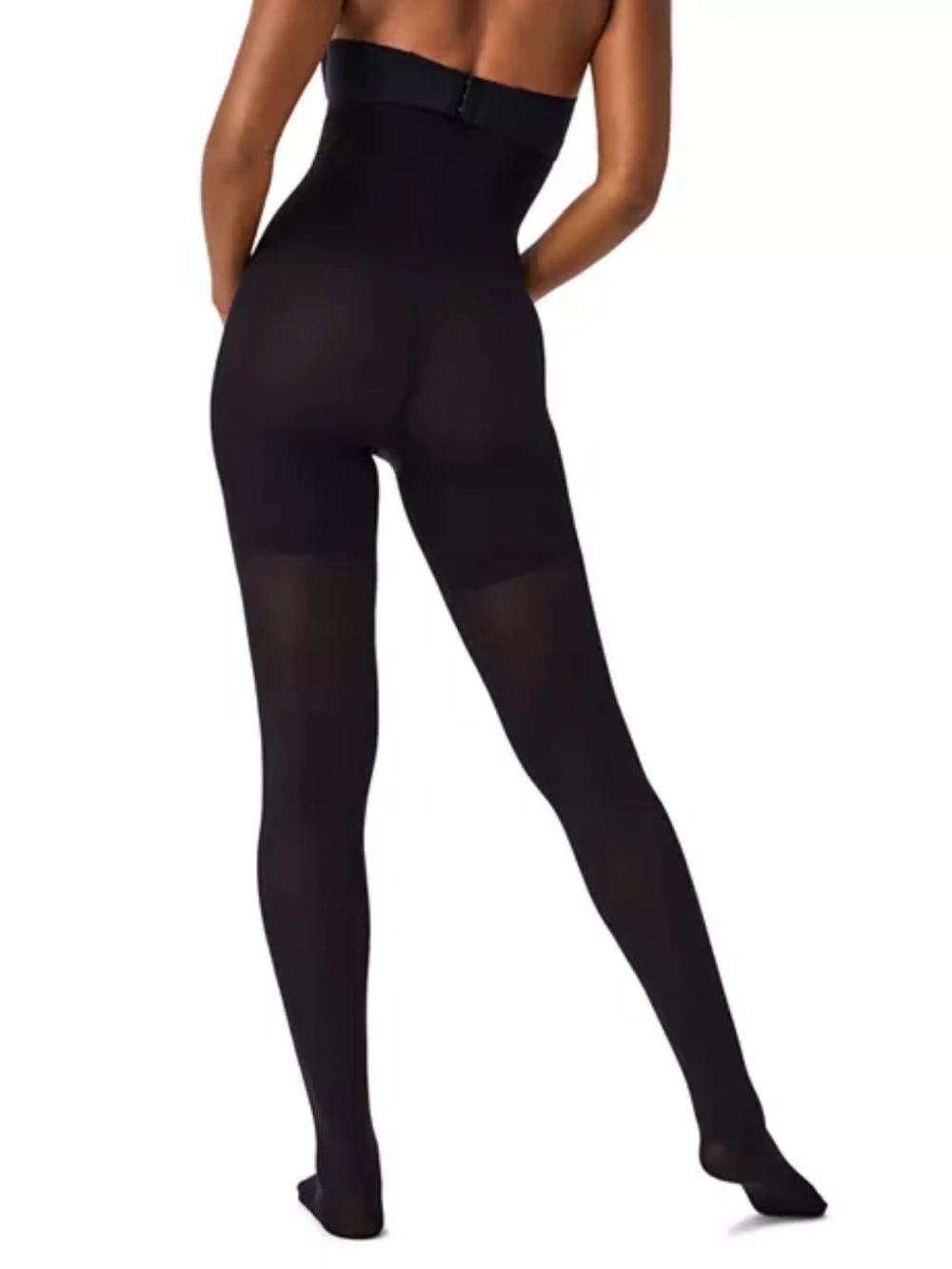 SPANX Black High-Waist Shaping Tights